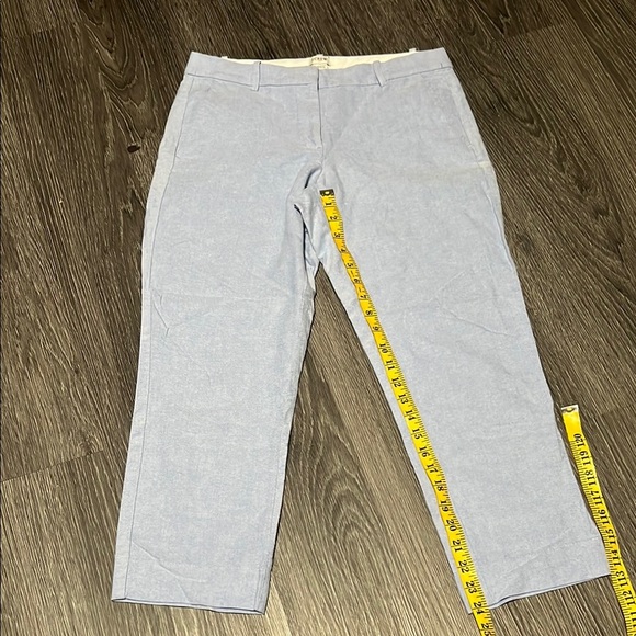 J. Crew Blue Ankle Cropped Jeans - Picture 4 of 8